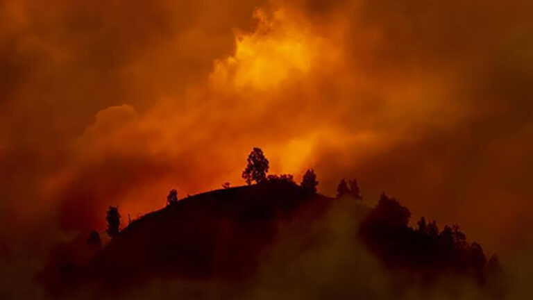 Flat Fire in Sisters Oregon