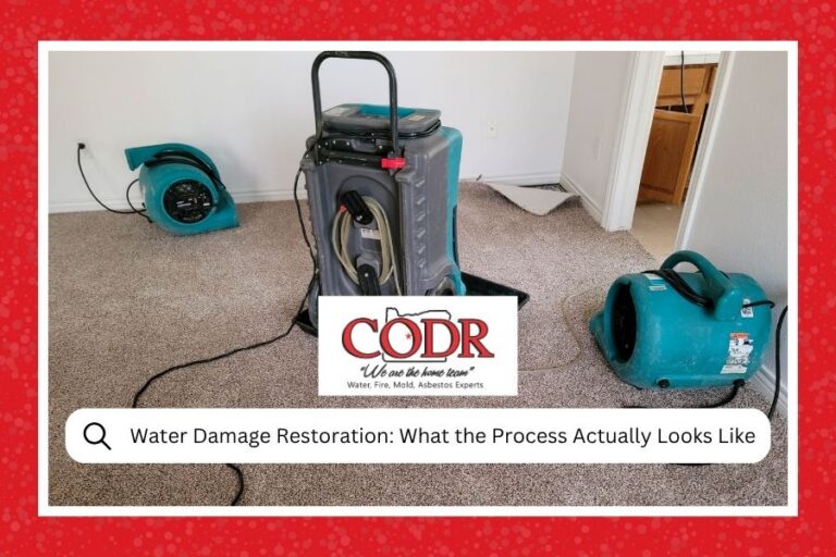 Water Damage Restoration in Bend, OR - What the Process Actually Looks Like