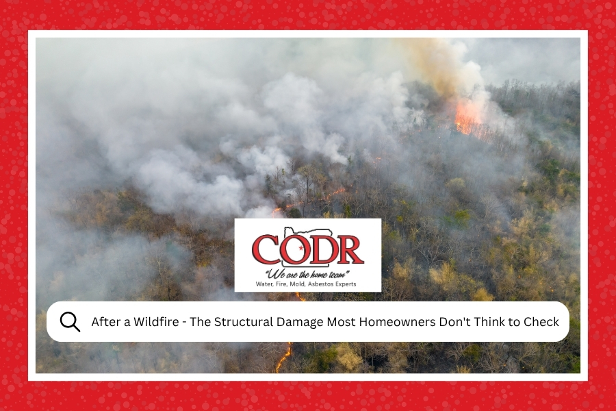 After a Wildfire in Central Oregon - The Structural Damage Most Homeowners Don't Think to Check